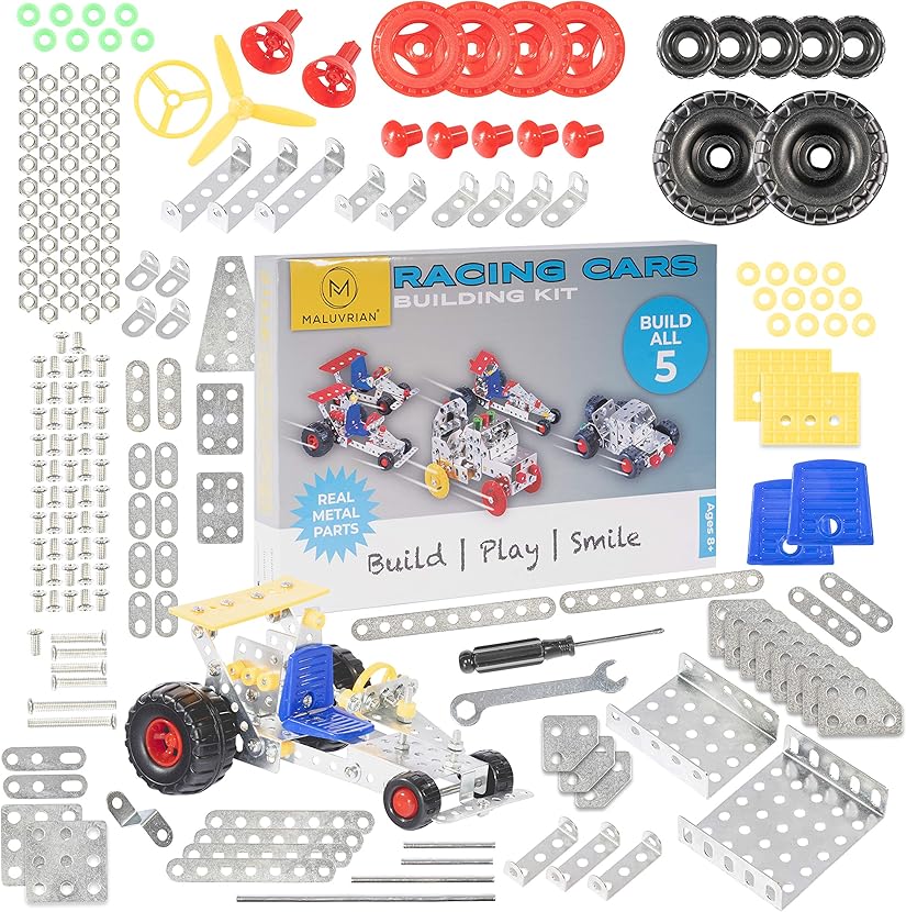 Erector Set Educational Building Construction 236 Piece